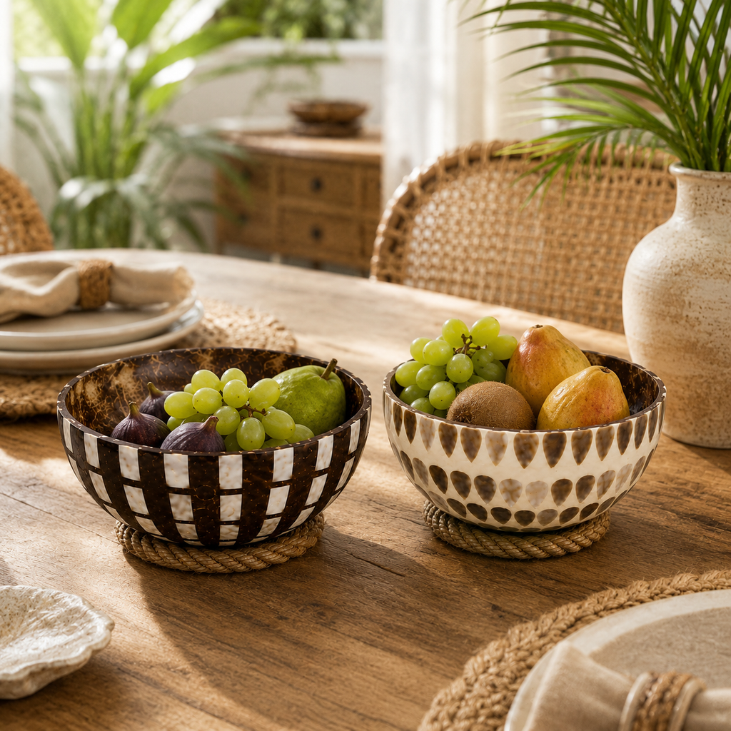 Handcrafted Coconut Shell Bowl