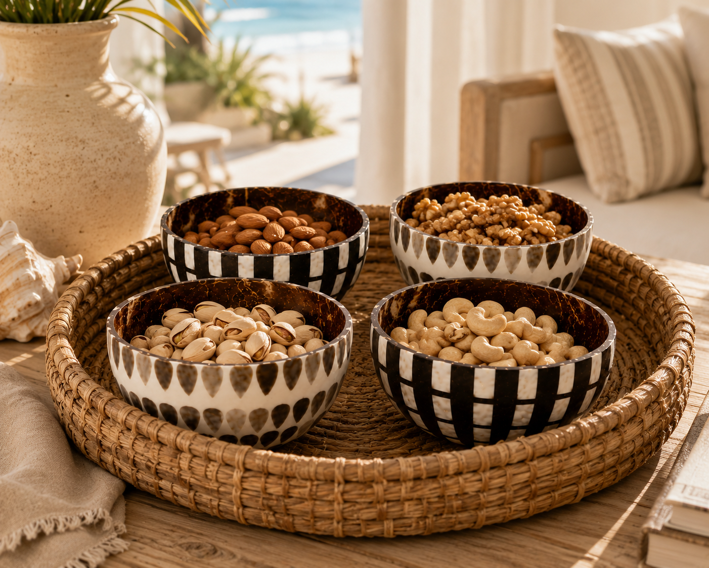 Handcrafted Coconut Shell Bowl