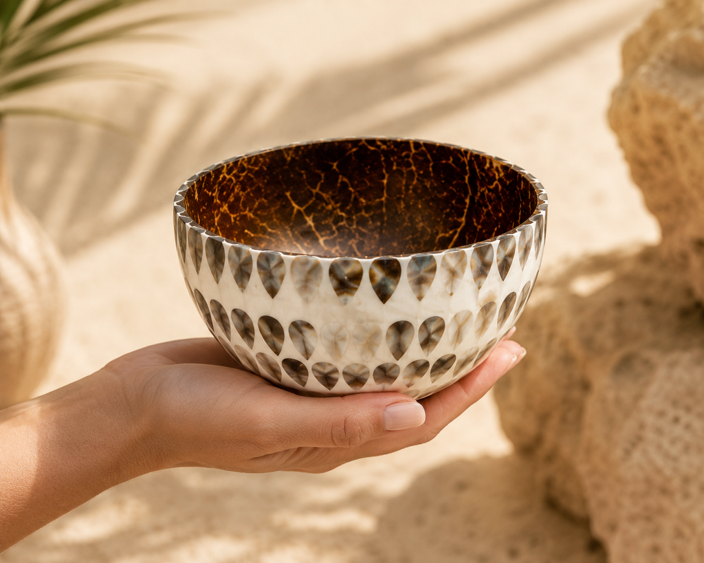 Handcrafted Coconut Shell Bowl