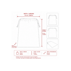 Embroidered Linen Travel Storage Bag